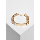 Urban Classics Plate Armband S/M Goudkleurig