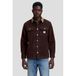 Lee Relaxed Fit Corduroy Overshirt - Chocolate Torte