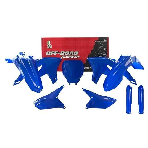Kunststof Yamaha Kunststof set 5 stuks blauw YZF replica originele kleur met spatborden