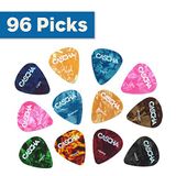 CASCHA Guitar Picks 96-delige set