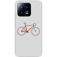 Xiaomi Bedrukt siliconen hoesje compatibel met Xiaomi 13 Bike color hipster