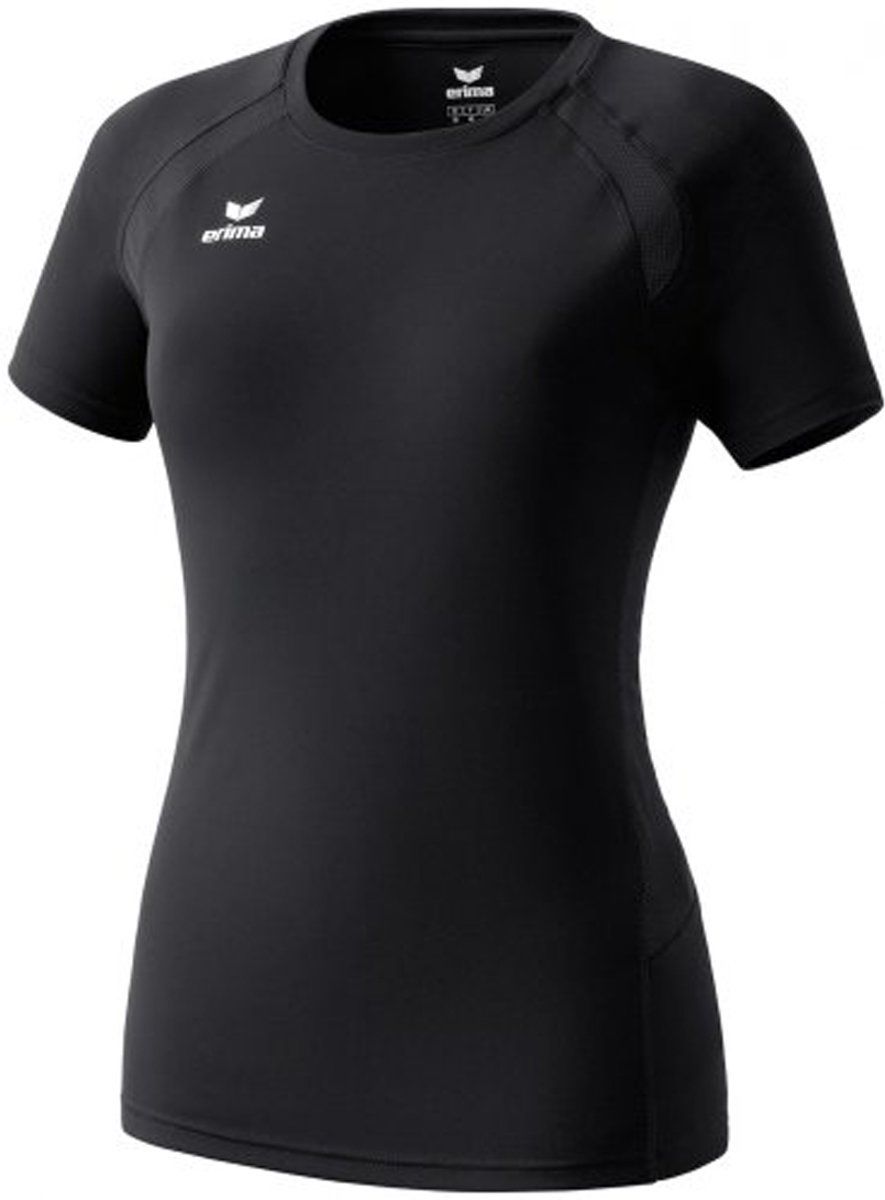 Erima Performance T-Shirt - Dames - Maat 44 - Zwart