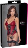 Cottelli LINGERIE Basque Red/Black S