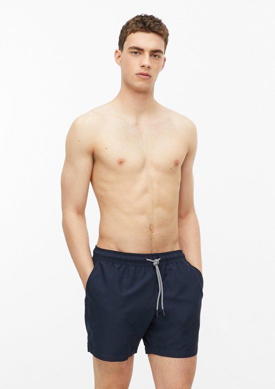 s.Oliver zwemshort navy effen mannen