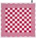 Byrklund Keukenhanddoeken set Clean & Fresh - 6 stuks - Rood - 100% Katoen - 50x50 cm