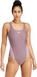 adidas Sportswear 3-Stripes Badpak Dames Paars Maat 36