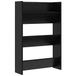 vidaXL Schoenenkast 60 x 18 x 90 cm bewerkt hout zwart eiken