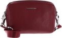 Mandarina Duck Mellow Leather Crossbody Camera Bag Grape donkerrood