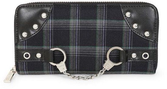 Banned Rise Up Wallet Dames Portemonnee - grijs