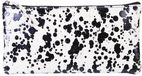 Clairefontaine 410114C - Platte Schooletui 22x11cm, Donkerblauw Lamsleer