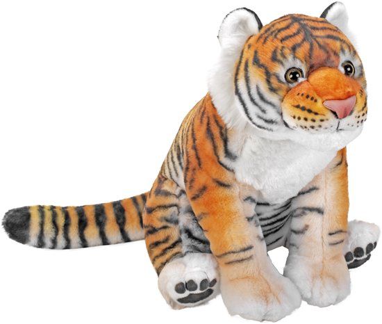 Wild Republic tijger knuffel - pluche - 30 cm