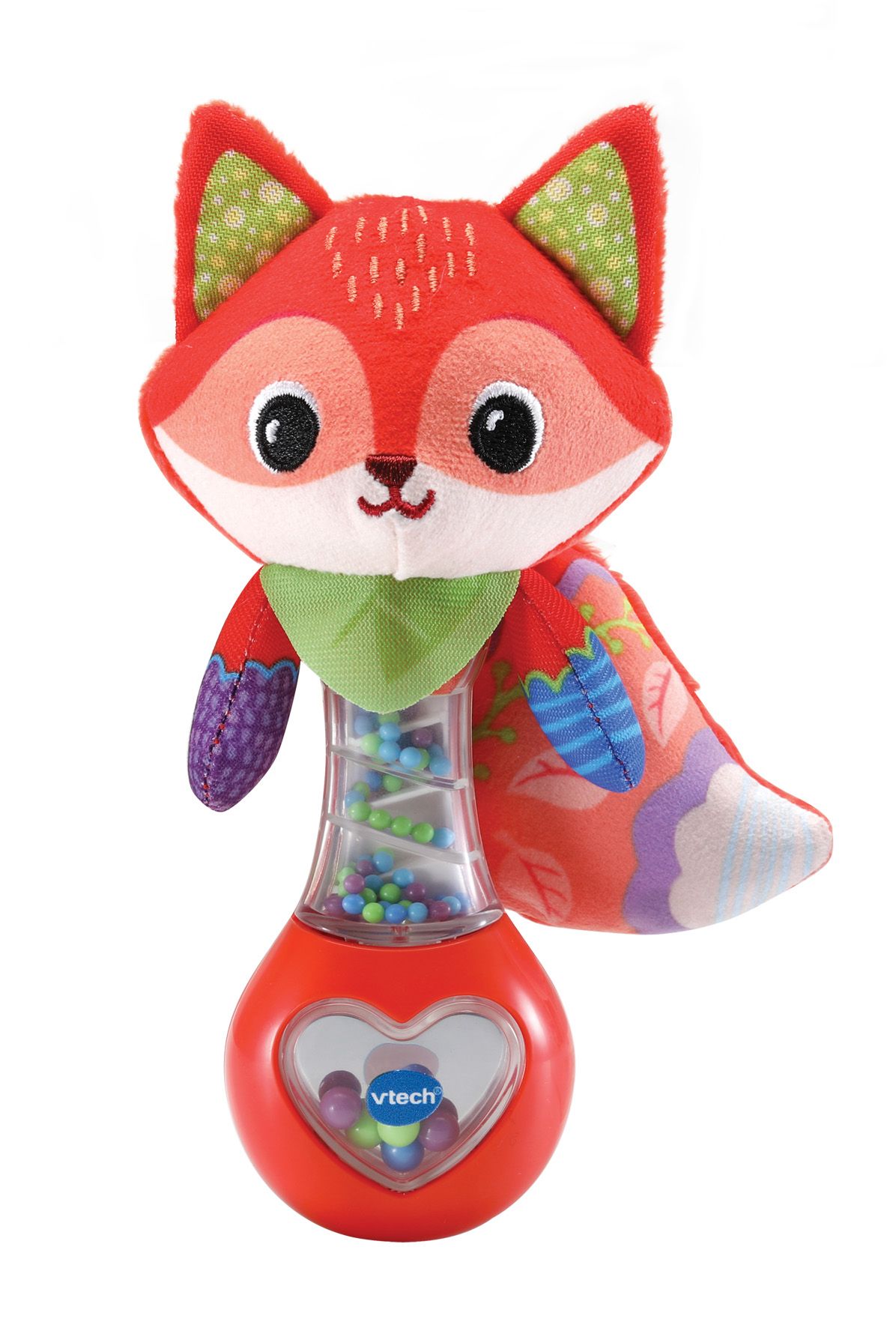 VTech Baby Dierenvriendjes Rammelaar - Vos - Baby Speelgoed - 3 tot 18 Maanden - Meerkleurig