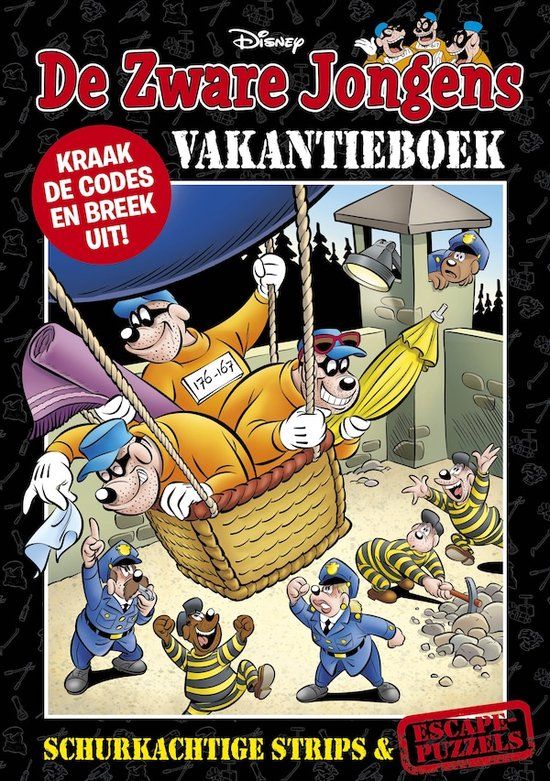 Donald Duck Zware Jongens Vakantieboek 2024 - Crimineel goed - 144 pagina's