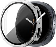 Bandz Housse rigide avec protecteur d'écran - Convient pour Samsung Galaxy Watch 9/8 - 40mm - Coque de protection en plastique rigide - Couverture intégrale (transparent)