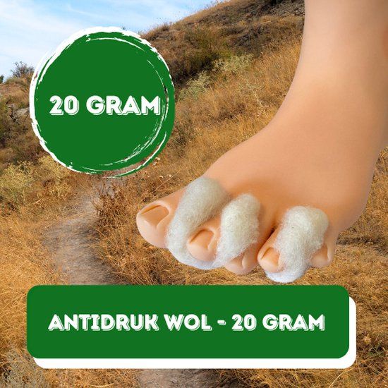 Merkloos / Sans marque Antidruk wol - 20 GRAM