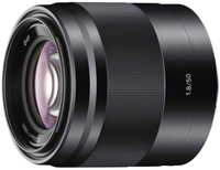 Sony SEL 50mm f/1.8 - Zwart