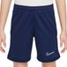 Nike Dri-FIT Academy 25 Short Junior - Maat 128 - Donkerblauw