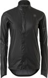 AGU Topdry Regenjas Essential Dames - Zwart - XL - Winddicht - Waterdicht - Ademend
