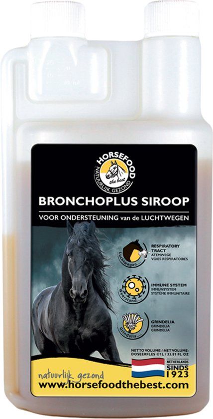 Horsefood 'the best' Horsefood Bronchoplus Siroop 1 L