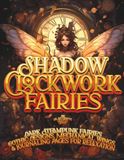 Shadow Clockwork Fairies Coloring Book