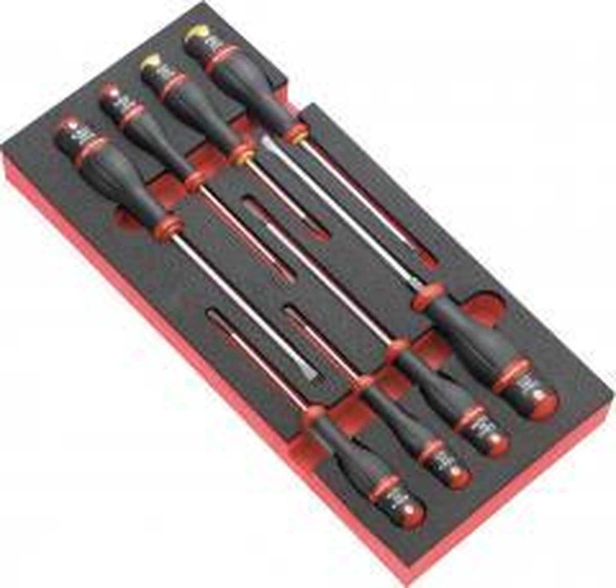 FACOM MODULES PROTWIST® SCHROEVENDRAAIERS IN EEN FOAM INLAY - MODM.AT5