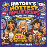 History's Hottest Influencers Coloring Book: Historical Figures Gone Viral