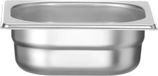 HENDI Gastronormbak – roestvast staal – 1 liter – 65 mm hoog – stapelbaar