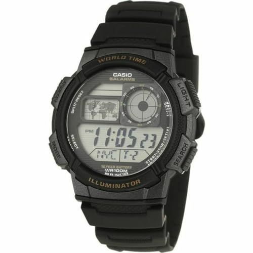Casio AE-1000W-1AVEF - Horloge - Kunststof - Zwart - Ø 43.7 mm