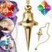 Merkloos Pendulum voor Geobiologie - Ideaal voor Dowsing en Astrologie - Messing