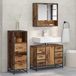 Maison Exclusive - Ensemble de meubles de salle de bain, 3 pièces, bois de récupération, 80 x 33 x 60 cm