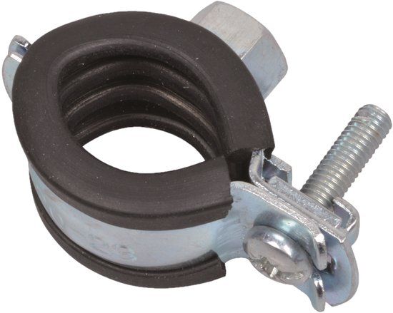 KIRCHHOFF Buisklem - 12 - 14 mm - Geluiddicht - voor 1/4" - Met M8 draadbus