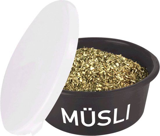 Muesli schaal met deksel