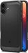 Spigen Rugged Armor MagFit - Hoesje Geschikt voor Apple iPhone 16 - Back Cover Compatibel met MagSafe - Air Cushion - Zwart