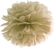 PartyDeco Pompon Goud 35cm - Multi colour - Synthetisch - Verjaardag