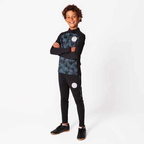 UEFA Champions League Champions League Trainingspak Kinderen - Maat 116 - Unisex - Zwart - Officiële Merchandise