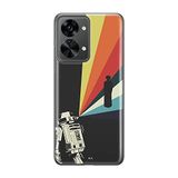 ERT GROUP mobiel telefoonhoesje voor Oneplus NORD 2T 5G origineel en officieel erkend Star Wars patroon R2D2 003