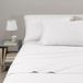 Caleffi Eenkleurige flanellen beddengoedset, flanel, wit, eenpersoonsbed, 19160, Caleffi