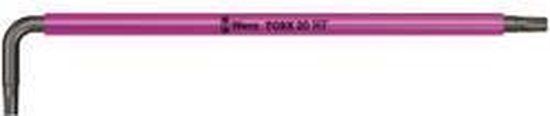 Wera 967 SXL HF multicolour stiftsleutel - vasthoudfunctie - lang - torx - t20 x 137mm