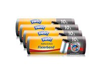 Swirl Vuilniszakken met bevestigingsband 10 liter, 4-pack (4x15 zakken)