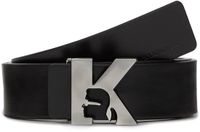 Karl Lagerfeld Jeans B3m33076 Reversible Riem Zwart 85 cm Man