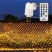 TIYUPA Lichtnet met 204 leds, voor buiten, 3 x 2 m, warm wit