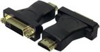 Logilink DVI-D (Dual link) female naar HDMI 1.4 male converter, transparant