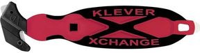 KLEVER KCJ-XC-65R XChange™ 65 Veiligheidsmes Rood/zwart, 10 stuk(s)