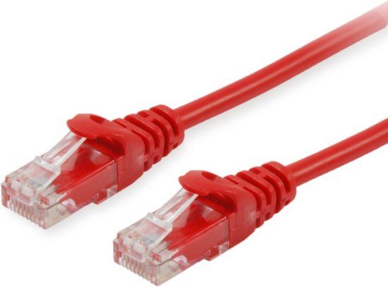 Equip 603121 netwerkkabel Rood 0,15 m Cat6a U/UTP
