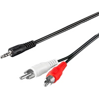 Goobay AUX-adapter Audiokabel - 5 m