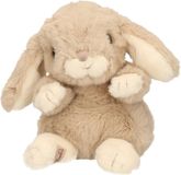 Bukowski Pluche Konijn Knuffeldier - Beige - Zittend - 15 cm