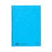 Clairefontaine 482/1148Z Spiraalschrift Notemakers Europa Turkoois - A4 21x29,7 cm - 120 Uitscheurbare Pagina's Gelijnd - Wit Papier 90 g - Omslag Glanskarton