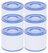 Bestway Cartouches filtrantes gonflables Type VI pour Lay-Z Spa (lot de 6)