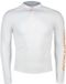 Ecoalf Nusa Rash Guard Manches Longues Demi-Zip Blanc Cassé L