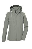killtec Kos 61 Wmn Jckt dames Functionele waterdichte jas/buitenjas met afritsbare capuchon